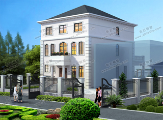 精品5款农村三层小别墅外观图,2020年建房不愁选不到好图纸了