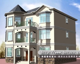 678某私人三层别墅设计施工图纸12m×11m