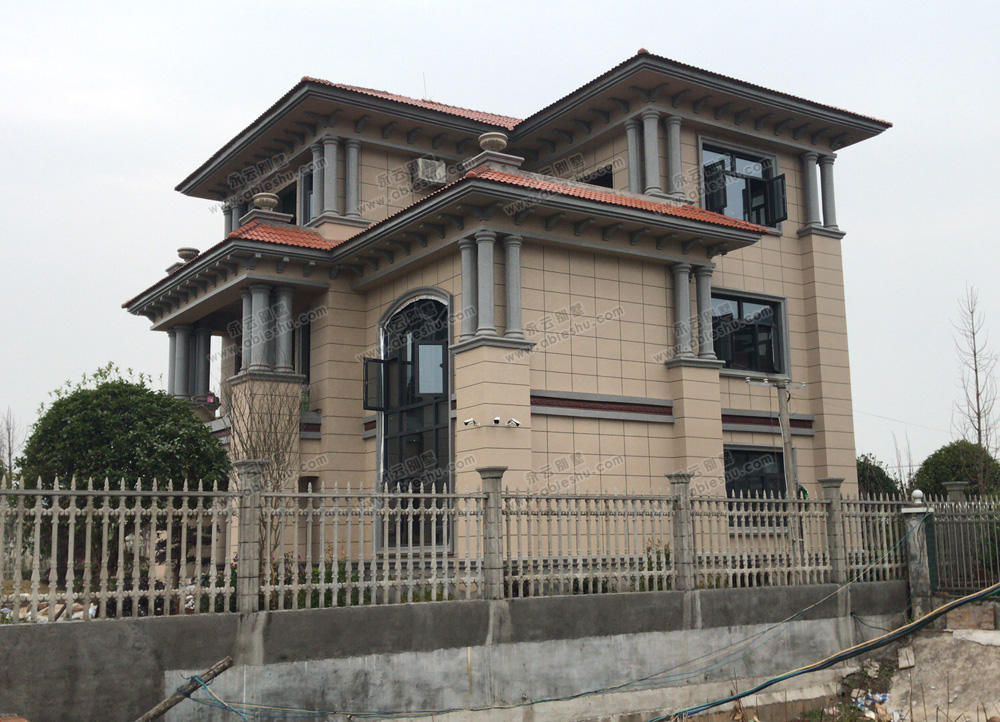 【实建案例】常德市安乡李先生at1668三层豪华别墅案例图欣赏