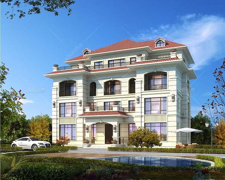 广东许先生简洁大气248平复式楼别墅定制案例