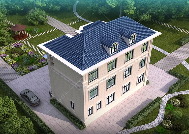 江西王先生130平米豪华欧式三层别墅定制案例