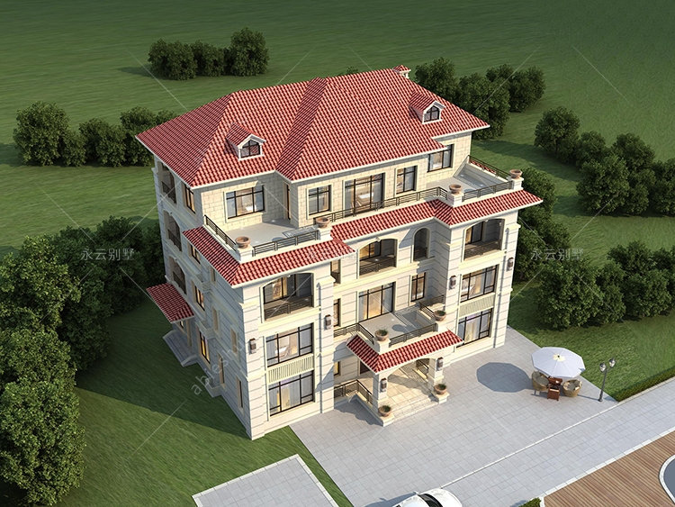 广东许先生简洁大气248平复式楼别墅定制案例