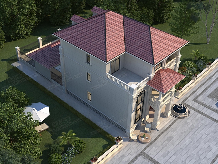 AT2897占地150平米2023新款复式楼豪华小三层别墅全套设计图纸11x13.2米