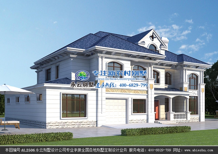 北京碧海法式风格豪宅二层别墅改造设计效果欣赏