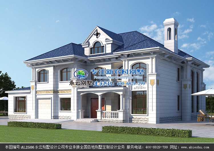 北京碧海法式风格豪宅二层别墅改造设计效果欣赏