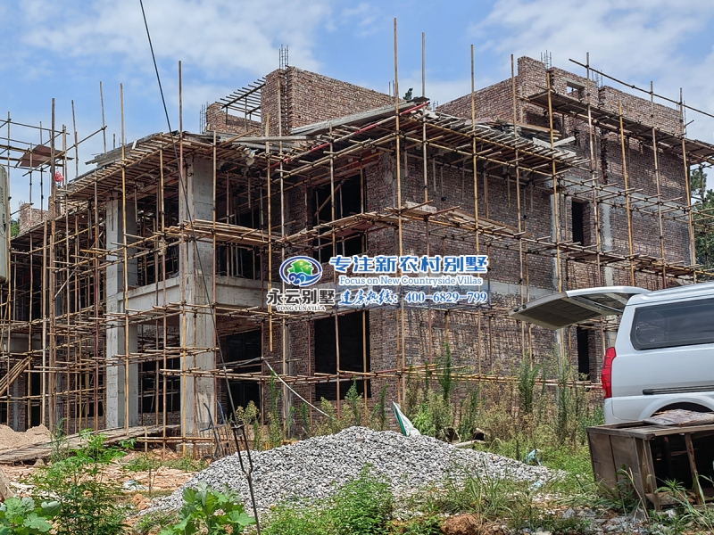 【渌口张府】株洲渌口南洲镇新中式三层兄弟双拼别墅工程承建项目