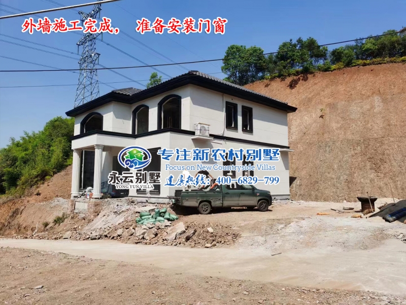 【株洲肖府】株洲渌口区南阳桥占地168平两层带车库雅致小别墅含内装