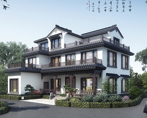 【浏阳言府】浏阳市镇头镇北星村经典中式风格三层私人别墅