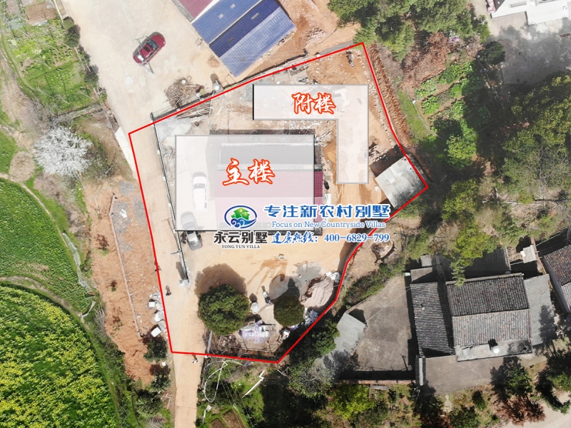 【渌口刘府】株洲渌口区南洲镇带附楼新中式三层别墅工程承建项目