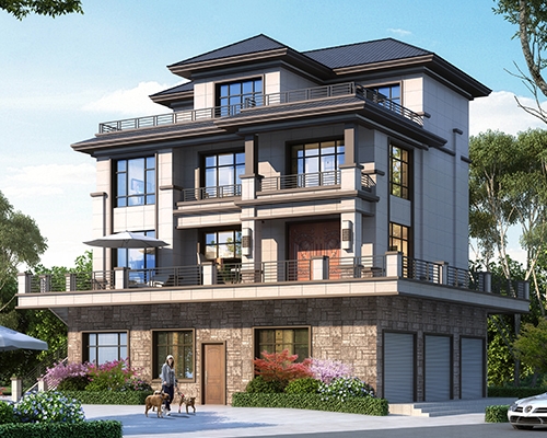 【门面房别墅】长沙浏阳镇头门面房别墅整体承建项目实录