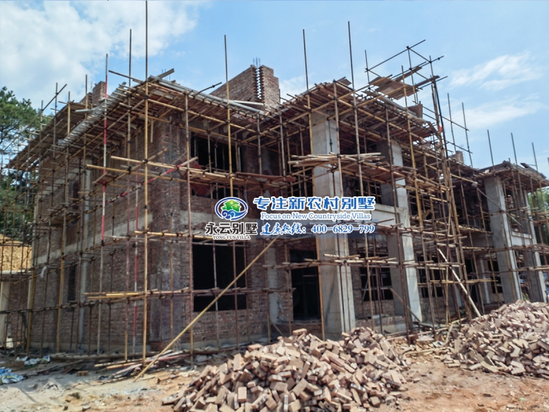 【渌口张府】株洲渌口南洲镇新中式三层兄弟双拼别墅工程承建项目