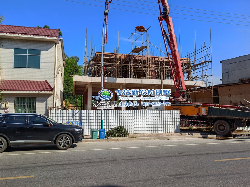 【门面房别墅】长沙浏阳镇头门面房别墅整体承建项目实录