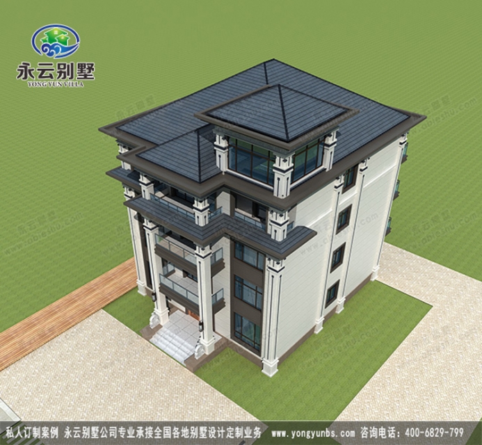 【文印之乡】新化洋溪刘总奢华新中式四层乡别墅私人定制