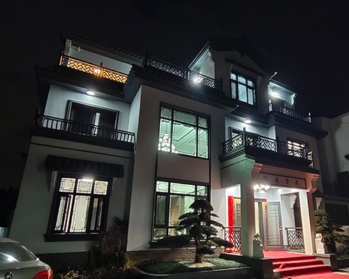 【浏阳周府】浏阳市油茶古镇苏派新中式三层别墅设计施工及装饰全案定制