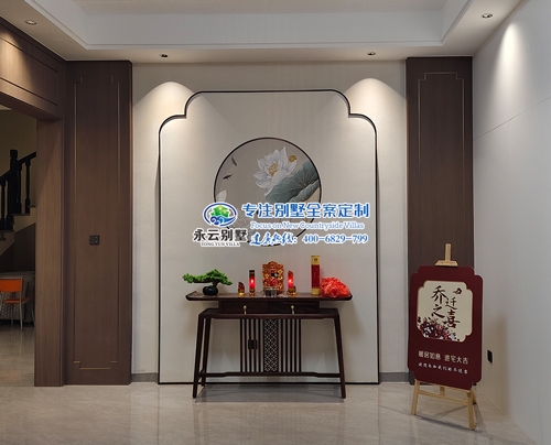 【浏阳周府】浏阳市油茶古镇苏派新中式三层别墅设计施工及装饰全案定制